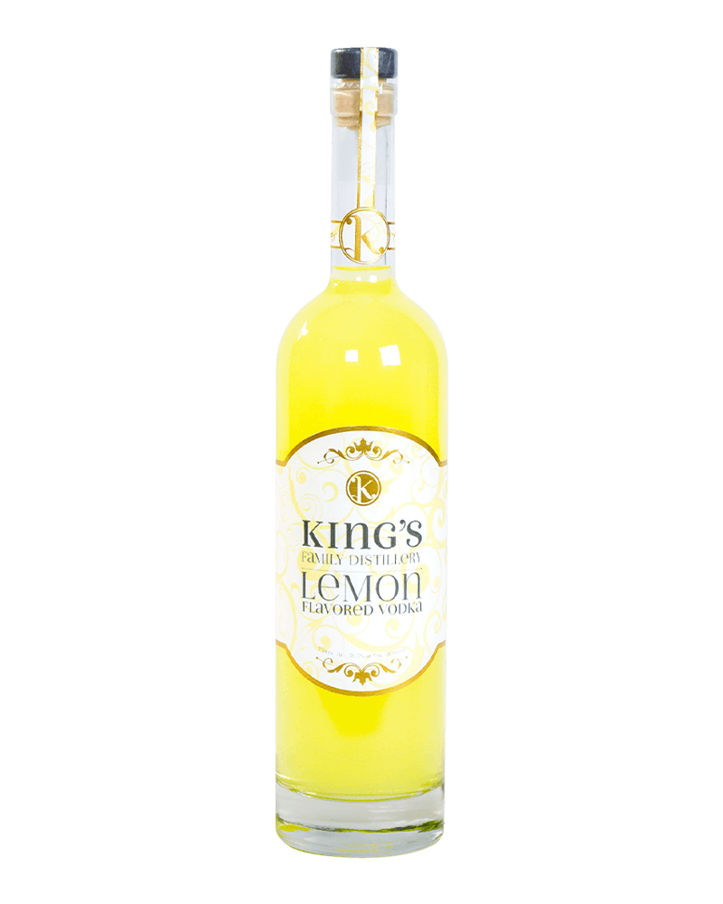 King's Family Distilling Lemon Vodka -  Front