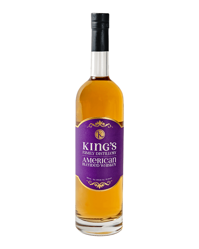 King's American Blended Whiskey - Front