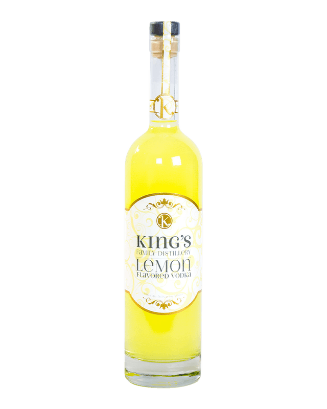 King's Family Distilling Lemon Vodka -  Front