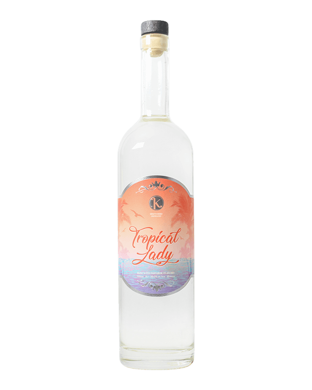 King's Family Distilling Tropical Lady Rum - Front